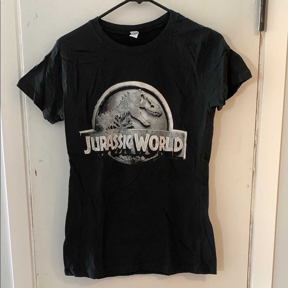 Kids Black Jurassic World T-Shirt